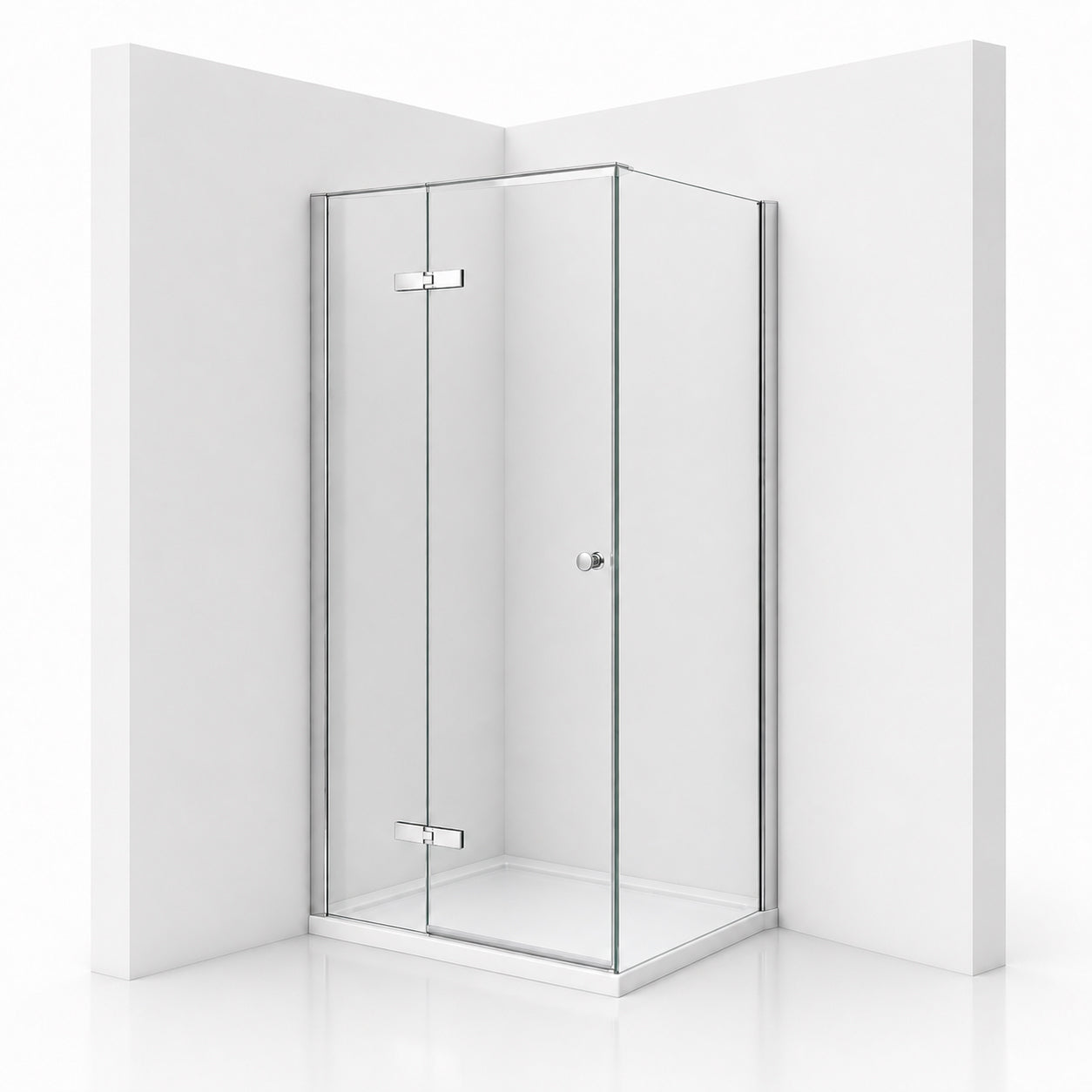 Semi-Frameless Shower Screens