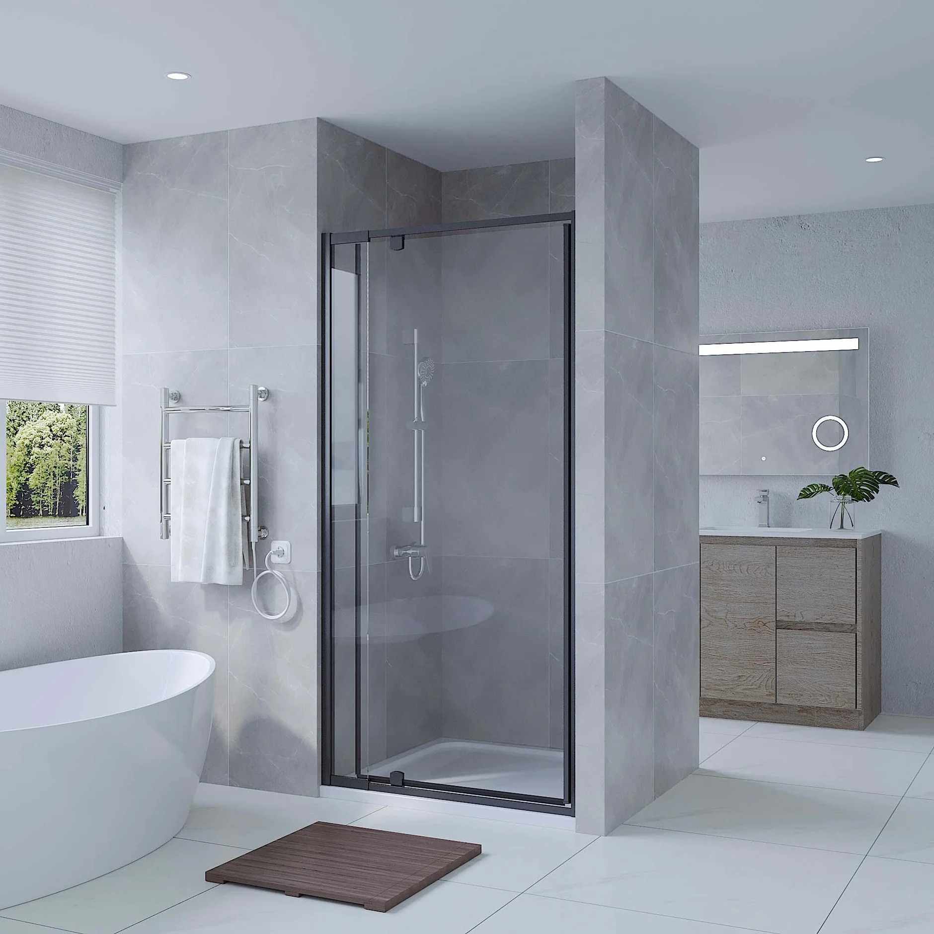 Wall to Wall Shower Screen