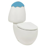 Johnson Suisse Egg Junior Back To Wall Suite with Soft Close Seat - Various Colours Cistern Lid