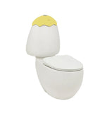 Johnson Suisse Egg Junior Back To Wall Suite with Soft Close Seat - Various Colours Cistern Lid
