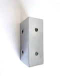 10mm Square Wall Bracket - Chrome