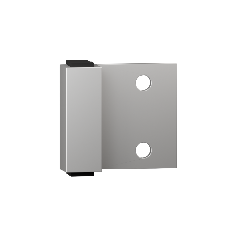 101 Door Bumper Visual Fix in Satin Chrome Plate - 101_BUMP_SCP