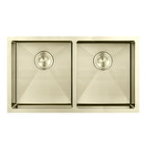 Double Bowls Sink Undermount/Top mount/Flush mount 760x450mm - Various Colours