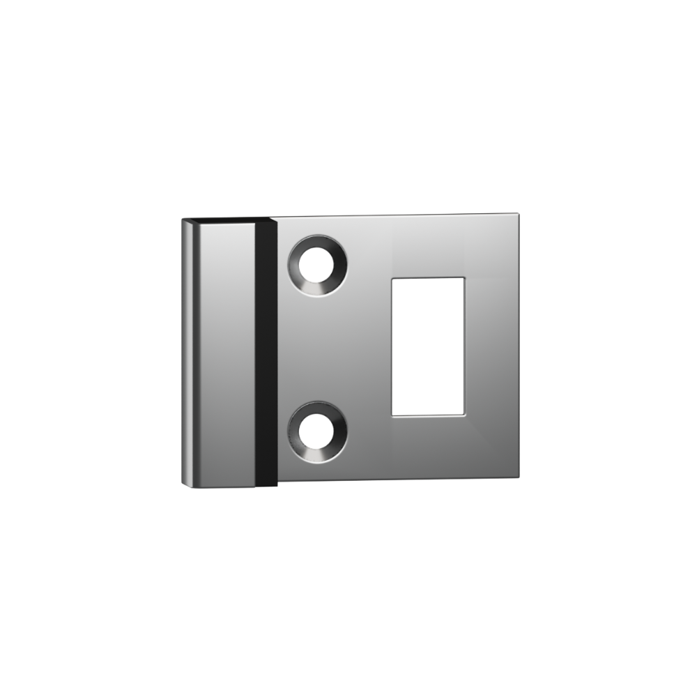 114 Combined Door Bumper & Staple in Satin Stainless Steel - 114_13COMBO_SS