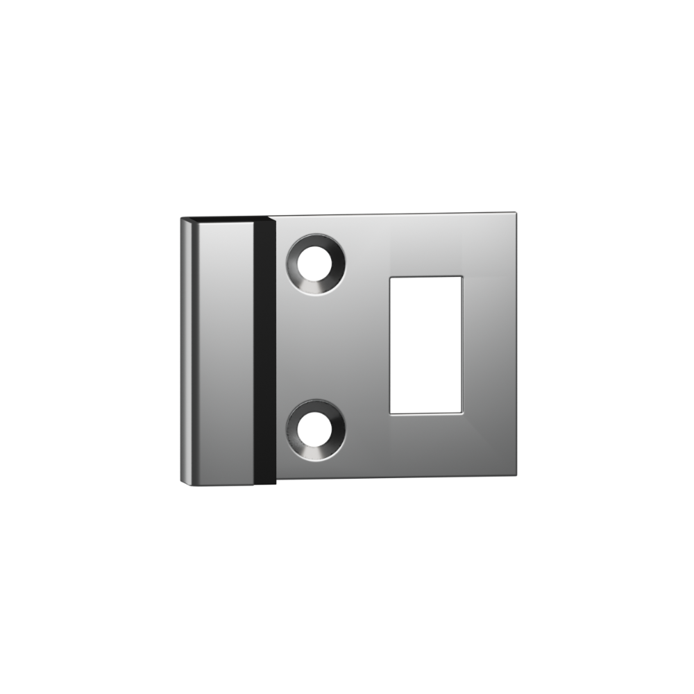 114 Combined Door Bumper & Staple in Satin Stainless Steel - 114_18COMBO_SS