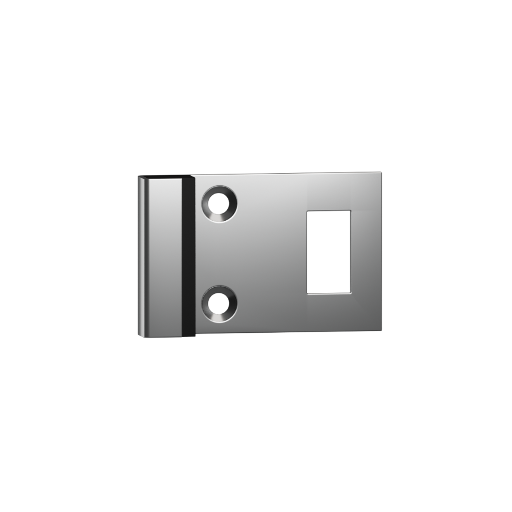 115 Combined Door Bumper & Staple in Satin Stainless Steel - 115_33COMBO_SS