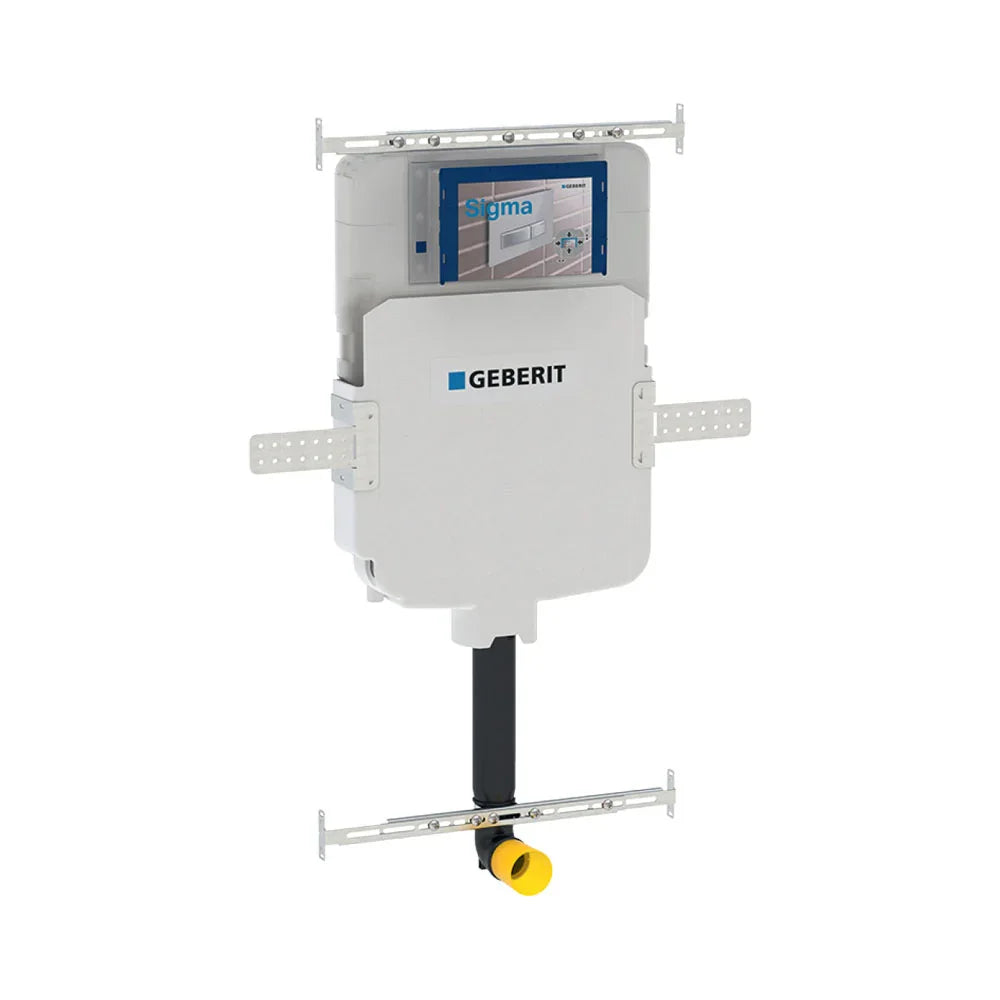 Geberit In Wall Package - Tornado Rimless Floor Pan, Inwall Cistern and Button