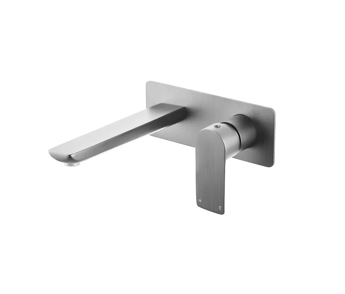 WBM20 Liano Wall Basin/Bath Mixer Set with Spout - Various Colours