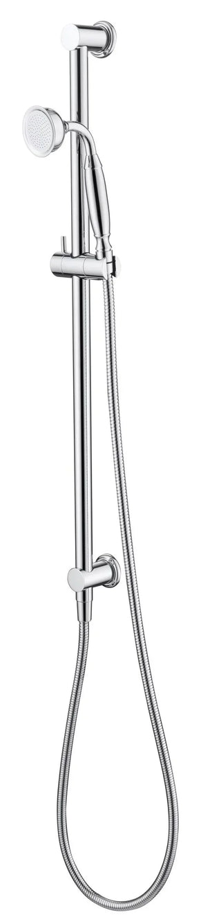 Heritage Rail Shower with Solid Brass Hand Shower - Various Colours