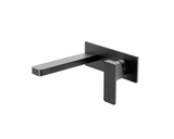 WBM09 Celia Square Wall Basin/Bath Mixer Set with Spout - Various Colours