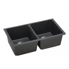 Granite Black Double Bowls Undermount/Top mount Kitchen Sink 838x476mm - Various Colours