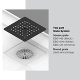 Neo Angled Low Profile Polymarble Shower Base - Various Sizes