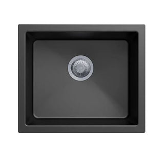 Granite Single Bowl Undermount / Topmount Sink 533x457mm - Various Colours