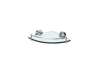 Fienza Chrome Corner Shower Shelf (82714200) - Stock Clearance