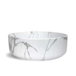 Halo Round Carrara Counter Top Basin Ceramic Basin 360x360mm