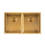 Double Bowls Sink Undermount/Top mount/Flush mount 820x457mm - Various Colours