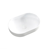 Noosa Counter Top Solid Surface Basin 500x345mm - Matte White