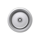 Round Laundry Kitchen Sink Drop in / Undermount Sink 430Ø mm - Various Colours