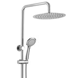 Fienza Stella Chrome Multifuction Twin Shower Rail (455106) - Stock Clearance