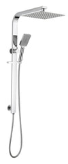Empire Square Dual Shower Rail - Various Colours
