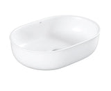 Romav Counter Top Ceramic Basin 500x350mm - Matte White