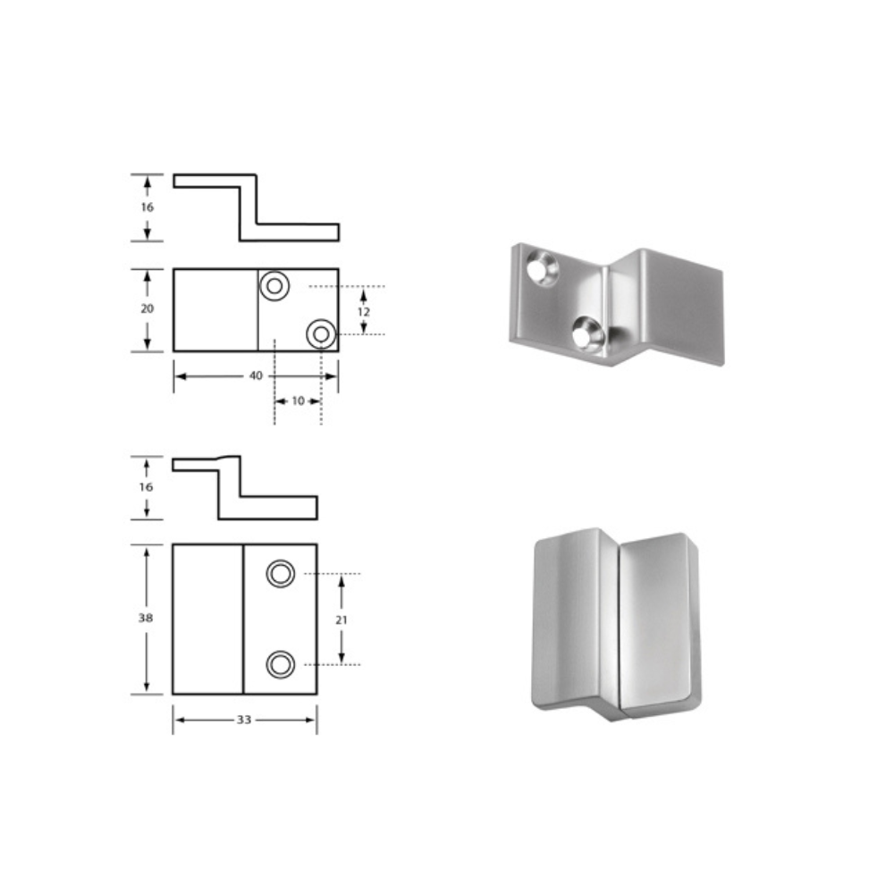 200A Safety Turn Lock & Indicator Set in Satin Chrome Plate - 200A_LOCK_SCP