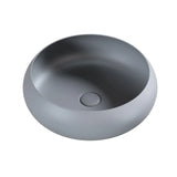 Dune Round Above Counter Ceramic Basin 400x400mm - Various Colours