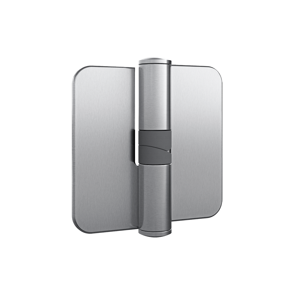 207C Gravity Hinge Concealed Fix in Stainless Steel - 207C_LHHO_SS (Left Hand; Hold Open)