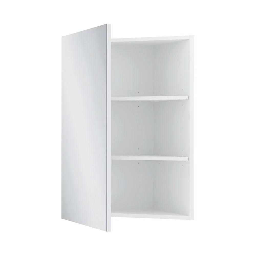 Corner Mirror Cabinet Pencil Edge 400x400mm - Various Colours