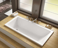 Rectangle Insert Bath 1525 / 1675 / 1800 Acrylic White (Tile Flange)
