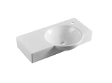 Aurora Wall Hung Ceramic Basin 745x450mm - Gloss White