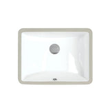 Zenith Rectangular Undermount Ceramic Basin 460 x 335mm