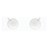 Horizon Large Double Matte White Wall Hung Solid Surface Basin 1400x450mm