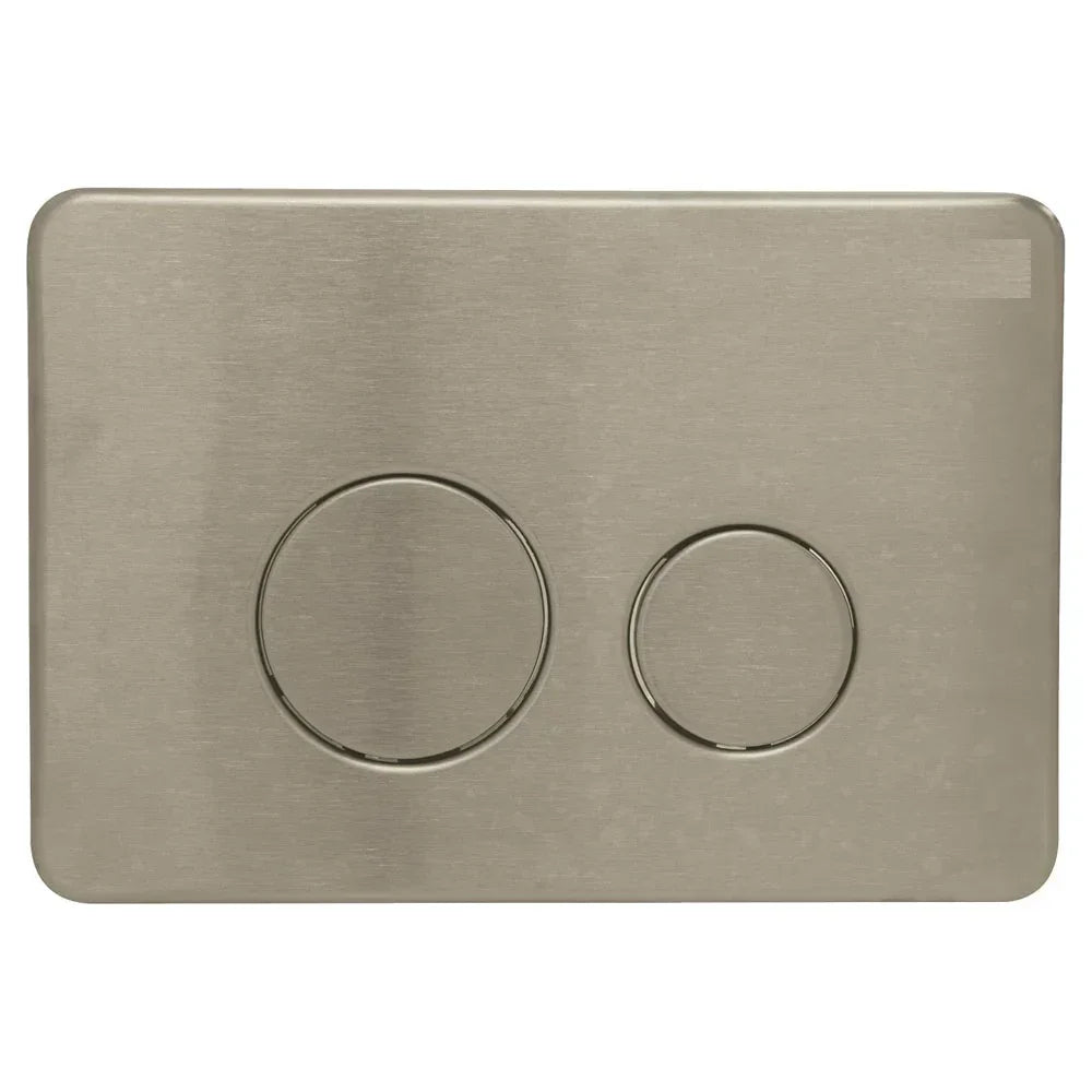 R&T In Wall Package - Tornado Rimless Floor Pan, Inwall Cistern and Button