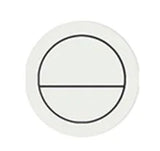 Round Cistern Flush Button - Various Colours