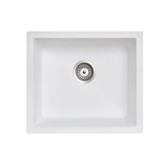 Granite Single Bowl Undermount / Topmount Sink 533x457mm - Various Colours