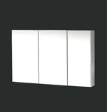 Mirror Cabinet Pencil Edge 600/750/900/1200mm - Various Colours