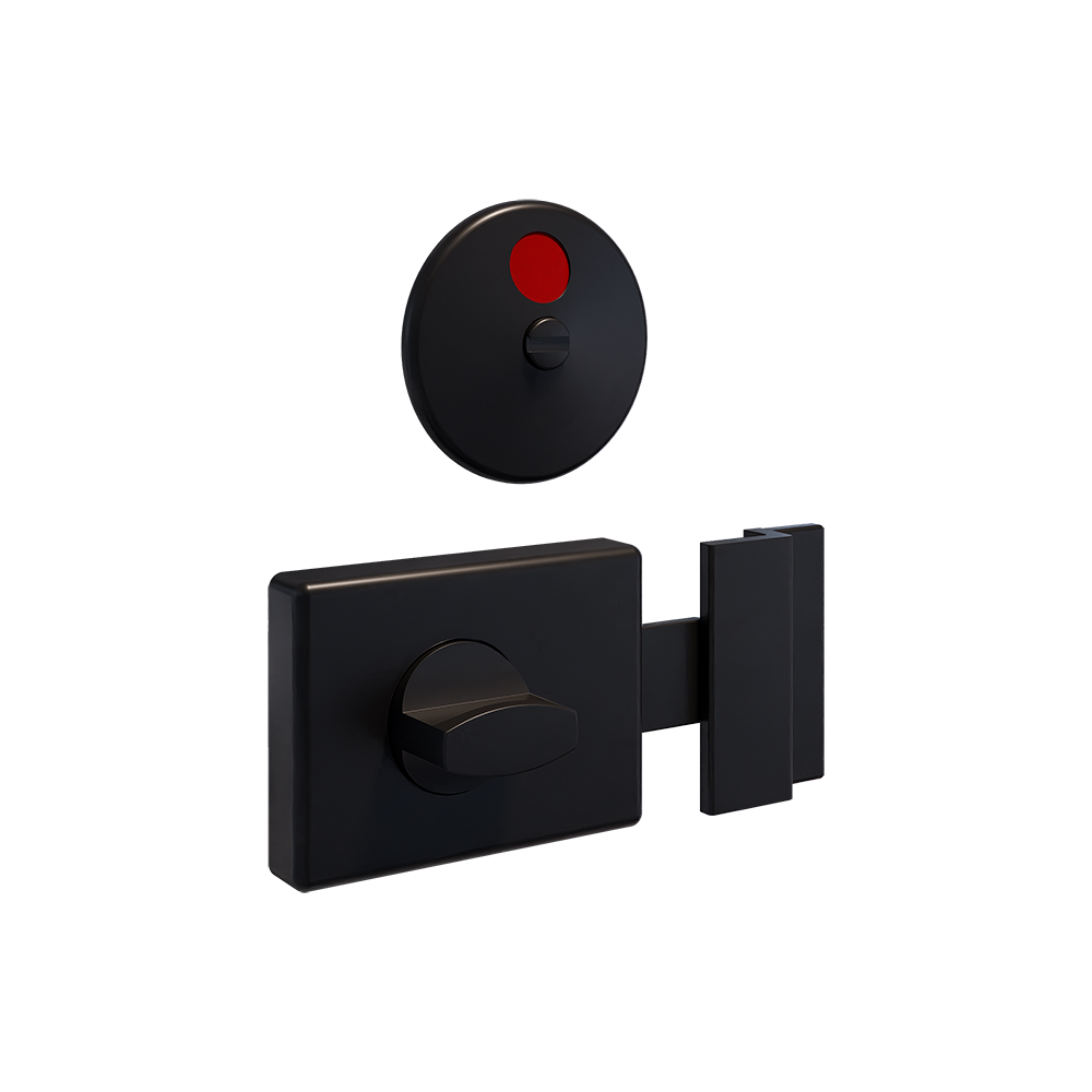 300 Lock & Indicator Set in Designer Black - 300_LOCK_DESIGNER