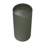 Corallo Fluted Matte White Solid Surface Freestanding Basin 450x450mm - Various Colours