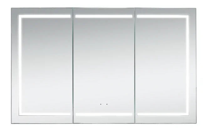 Rectangular LED Mirror Cabinet 750/900/1200x750mm - Various Colours