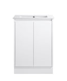 BV38 Slimline (360mm Depth) Gloss White Freestanding Vanity - 600 / 750 / 900mm