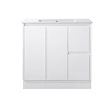 BV38 Slimline (360mm Depth) Gloss White Freestanding Vanity - 600 / 750 / 900mm