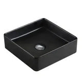 Seraph Square Above Counter Ceramic Basin 360x360mm - Various Colours