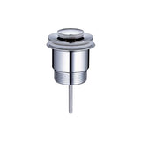Standard Universal Basin Pop Up Waste 32/40mm With/Without Overflow - Different Colors