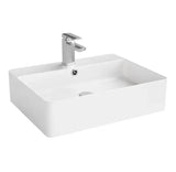 Aether Counter Top Ceramic Basin 550x420mm - Gloss White