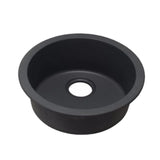 Granite Round Laundry/Kitchen Sink Drop in / Undermount Sink 460Ø mm - Various Colours