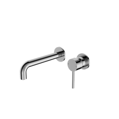 WBM07 Rimini Round Wall Basin/Bath Mixer Set with Spout - Various Colours