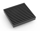 Square Linear Shower Floor Waste 100x100mm - Various Colours