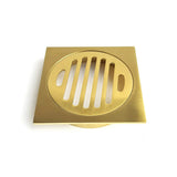 Square Shower Floor Waste 110x110mm - Various Colours