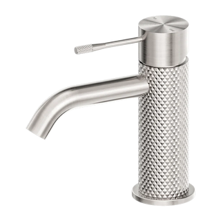 Nero Opal Bench Mount Cross Hatched Basin Mixer - Various Colours (Floor Display Clearance)